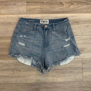Rewash Jean Shorts W/ long pockets